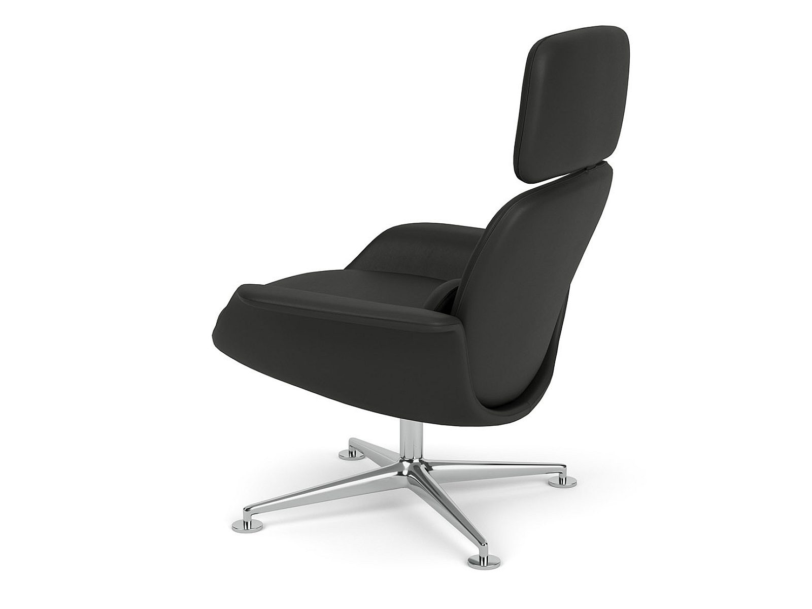 KN02 Swivel and Reclining High Back Lounge Chair CWC