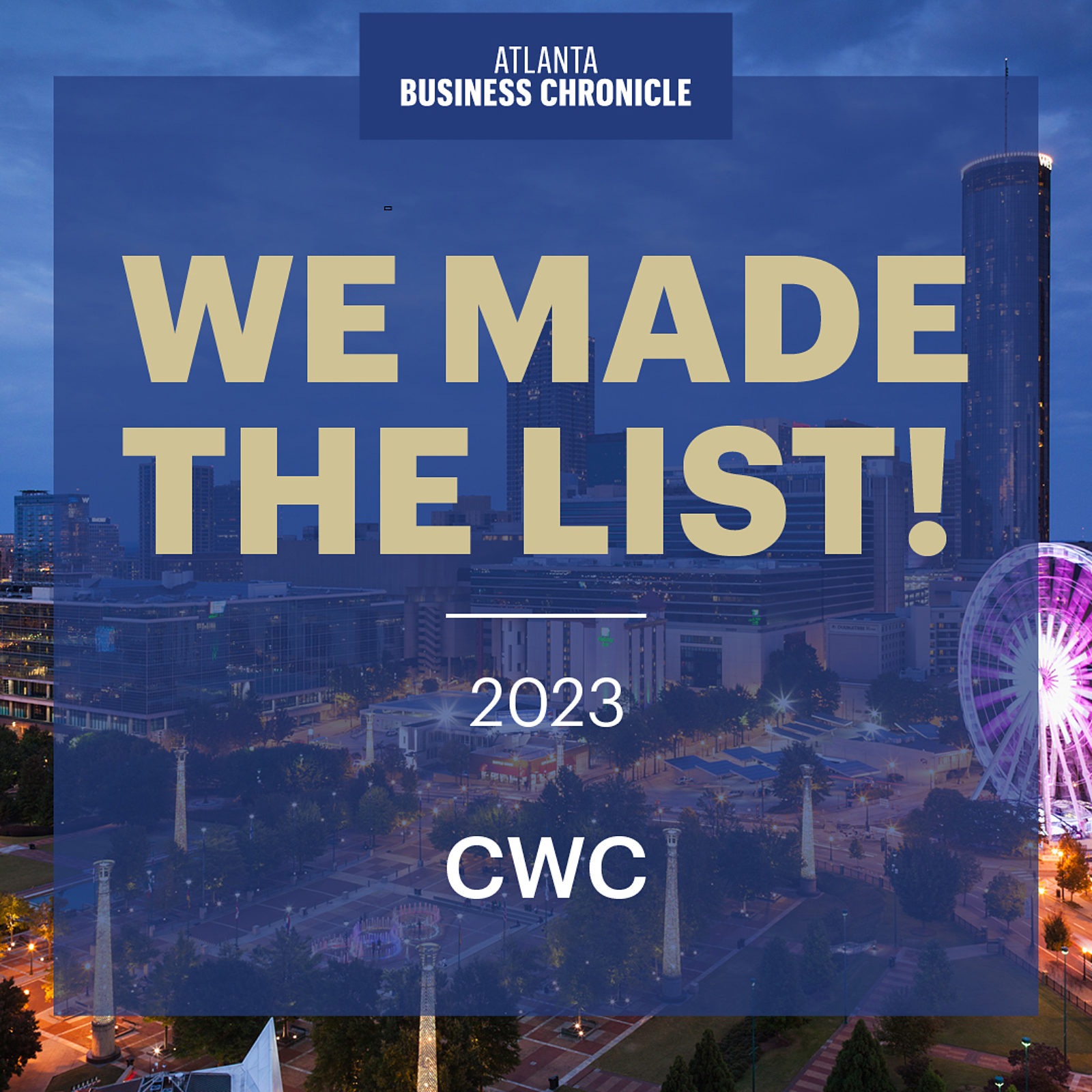 CWC ranked #1 in Atlanta's Top 10 Office Furniture Dealers! | CWC